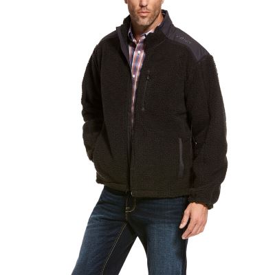 Ariat El Capitan Pile Fleece - Trui Koffie Heren - 28644-639